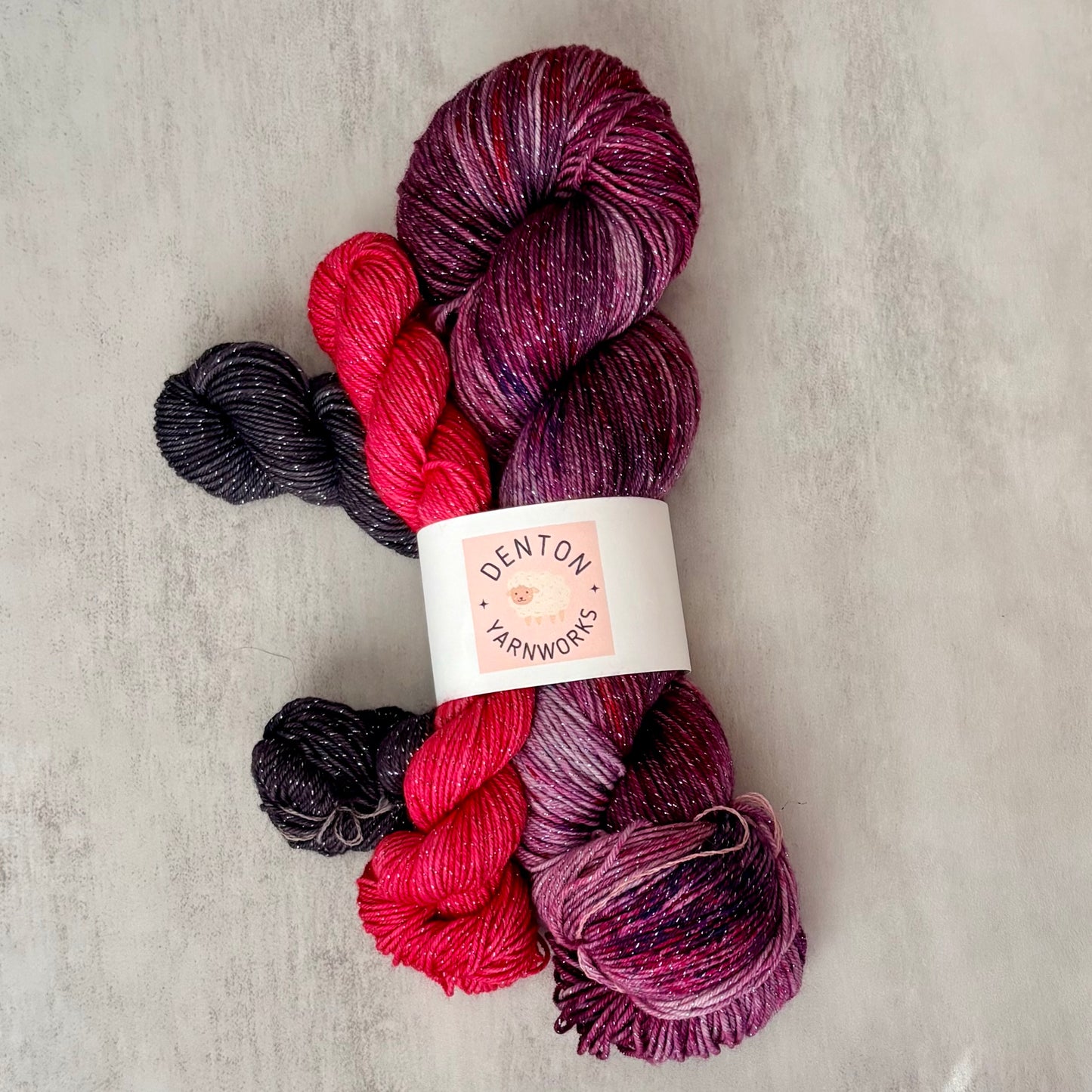 Blackheart Sparkle Sock Set