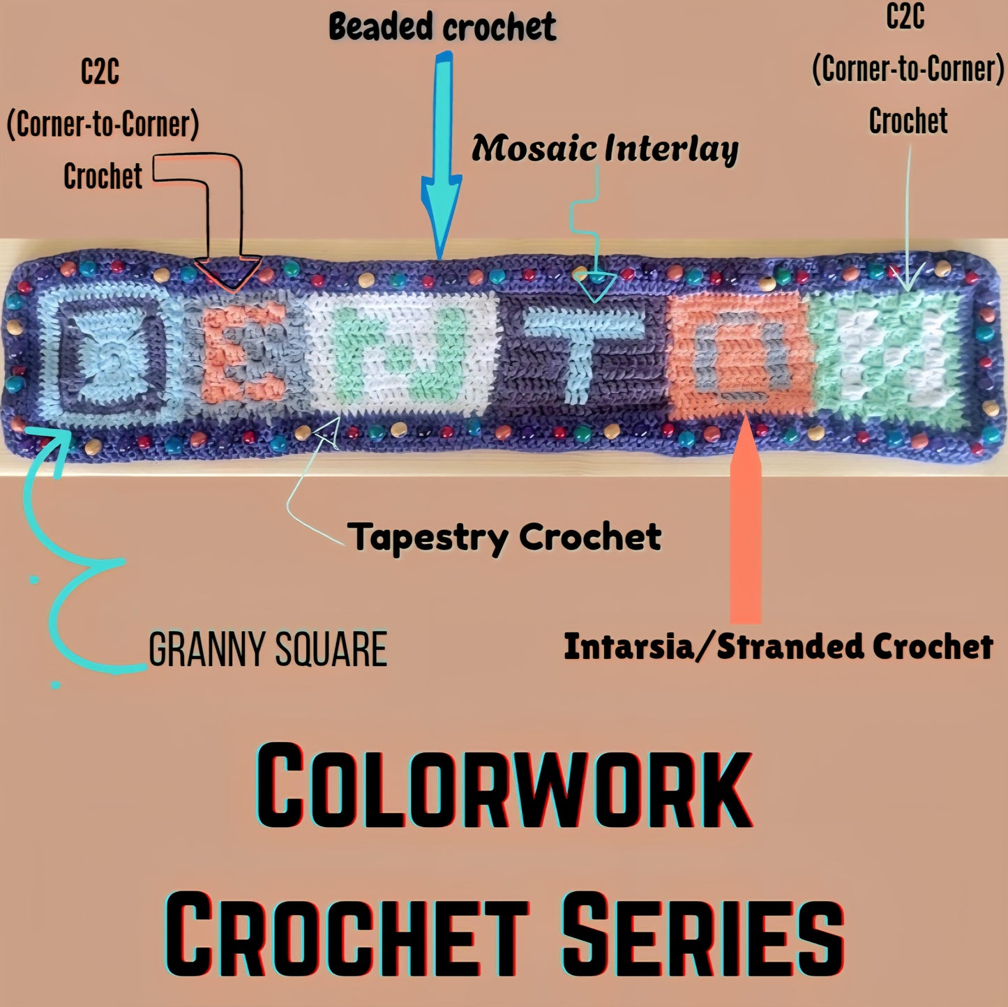 Crochet Colorwork Series: All 6 Sessions