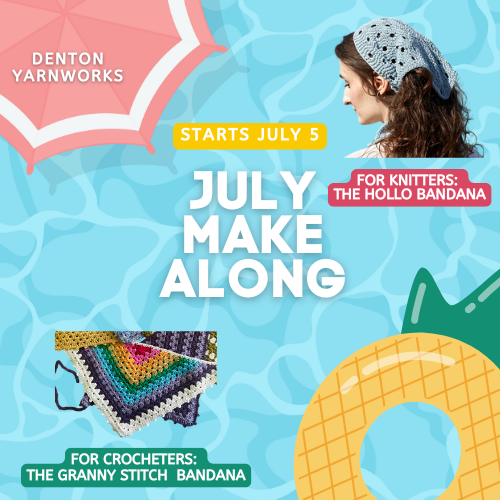 July Make Along ☀️  Summer Bandanas