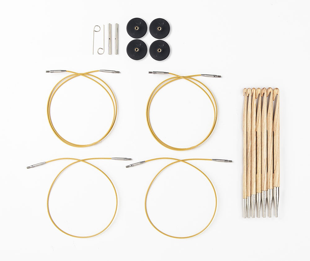 Interchangeable Tunisian Crochet Hook Set