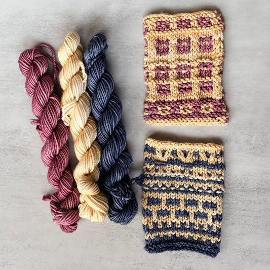 Colorwork SwatchLab: Session 2-Slip Stitch and Mosaic Knitting (March 14)