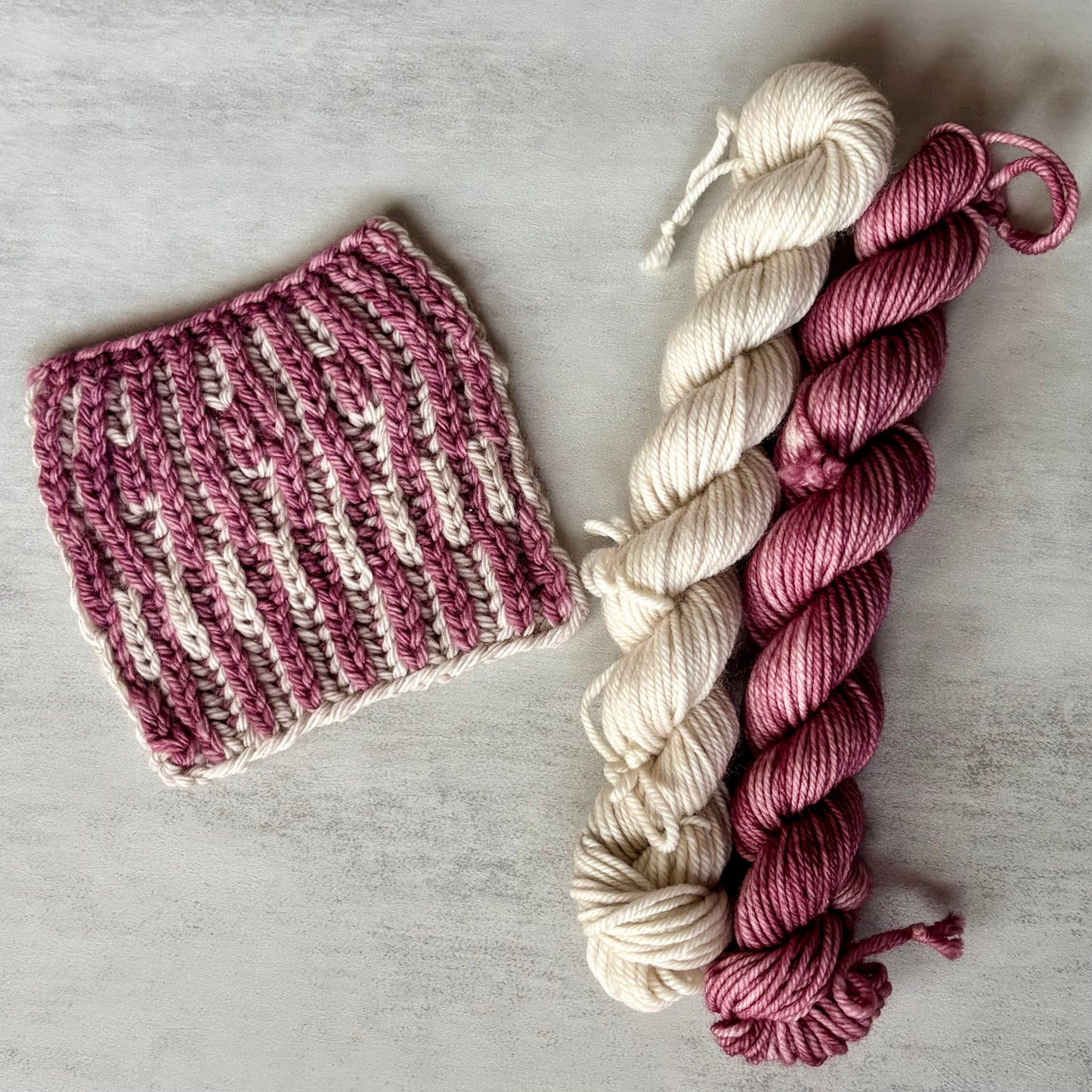 Colorwork SwatchLab: Session 6-Brioche-Aug 22