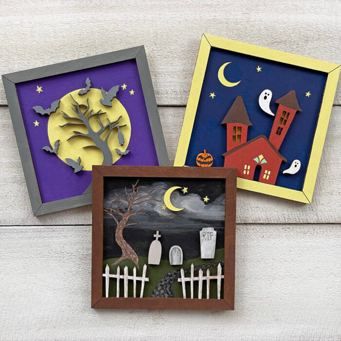 First Friday Date Night: Halloween Art Squares