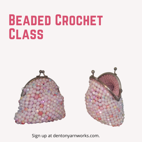 Beaded Crochet Pouch Class