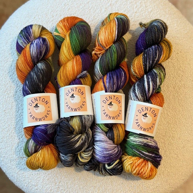Denton Yarnworks Hand Dyed Yarn